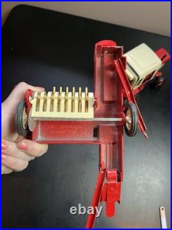 Vintage ERTL International Harvester 1586 Tractor, Wagon Trailer & Hay Baler