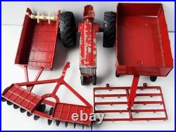 Vintage ERTL International Harvester IH Farm Tractor Implement Lot 5pc 1/16
