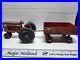 Vintage_ERTL_International_Harvester_IH_Farmall_656_Tractor_W_Trailer_Red_Metal_01_ck