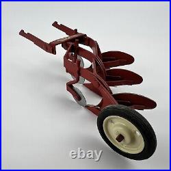Vintage ESKA International Harvester McCormick 3-Bottom Tractor Plow Fast HItch
