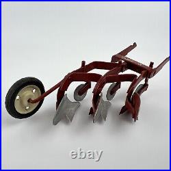 Vintage ESKA International Harvester McCormick 3-Bottom Tractor Plow Fast HItch