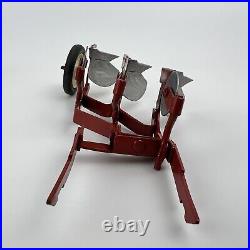 Vintage ESKA International Harvester McCormick 3-Bottom Tractor Plow Fast HItch