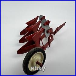 Vintage ESKA International Harvester McCormick 3-Bottom Tractor Plow Fast HItch