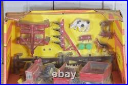 Vintage Ertl Ih 15 Pcs Golden Acre Farm Set International Harvester