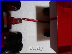 Vintage Ertl International Harvester 1/16 Toy Tractor with Gravity Grain Wagon