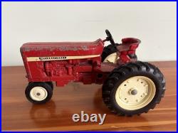 Vintage Ertl International Harvester Tractor With 2 Farm Implements