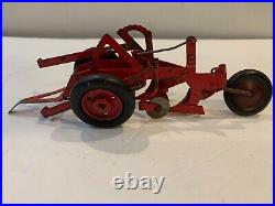 Vintage Ertl International IH 240 Utility Tractor With McCormick Wagon and Plow