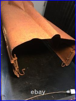 Vintage Farmall International Harvester Tractor Hood Large Sign 33.5 x 15 x 16in