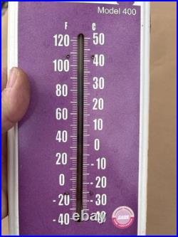 Vintage Farmall Tractor International Harvester Thermometer Sign