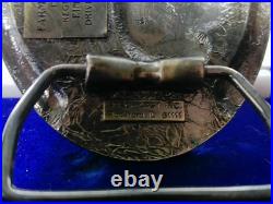 Vintage Farmall Works Final Tractor 5-14-85 Belt Buckle #299 PRISTINE IN BOX