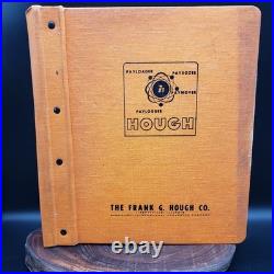 Vintage Hough International Harvester Service Training Manuals Binder TD-25 TD-3