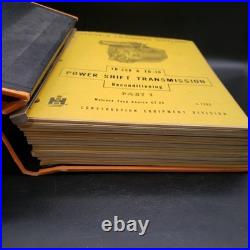 Vintage Hough International Harvester Service Training Manuals Binder TD-25 TD-3