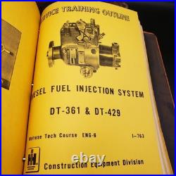 Vintage Hough International Harvester Service Training Manuals Binder TD-25 TD-3