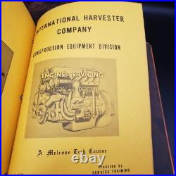 Vintage Hough International Harvester Service Training Manuals Binder TD-25 TD-3