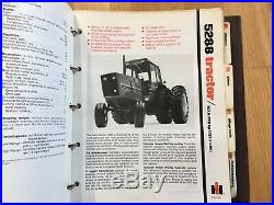 Vintage IH Ag Equip Reference Catalog All Tractor Brochures More 84 86 88 Series