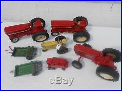 Vintage IH INTERNATIONAL HARVESTER Tractor Lot of (7) Pieces