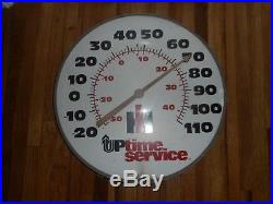 Vintage IH International Harvester Farm Tractor Machinery GLASS THERMOMETER