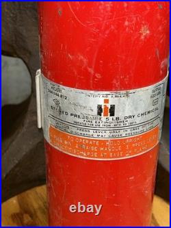 Vintage IH International Harvester Fire Extinguisher Model 244 044 R92