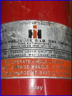 Vintage IH International Harvester Fire Extinguisher Model 244 044 R92