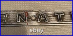 Vintage IH International Harvester Truck/Tractor Metal Emblem/Badge