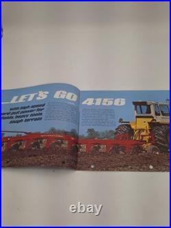Vintage International Farmall 4156 Tractor Sales Dealer Brochure