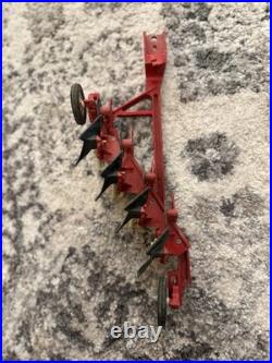 Vintage International Harvester Farm Equipment Lot Die Cast Implements 5 Pieces