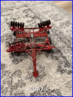 Vintage International Harvester Farm Equipment Lot Die Cast Implements 5 Pieces