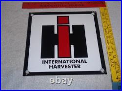 Vintage International Harvester Farm Tractors 10 Porcelain Metal Gasoline Sign