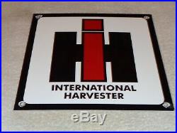 Vintage International Harvester Farm Tractors 10 Porcelain Metal Gasoline Sign