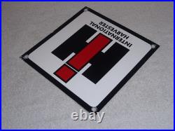 Vintage International Harvester Farm Tractors 10 Porcelain Metal Gasoline Sign