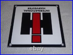 Vintage International Harvester Farm Tractors 10 Porcelain Metal Gasoline Sign