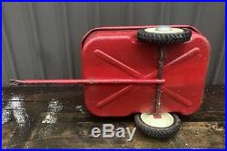 Vintage International Harvester IH Pedal Tractor Trailer Wagon Ertl Eska Farm