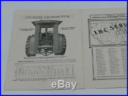 Vintage International Harvester IH TITAN 30-60 Tractor sales Brochure RARE mogul