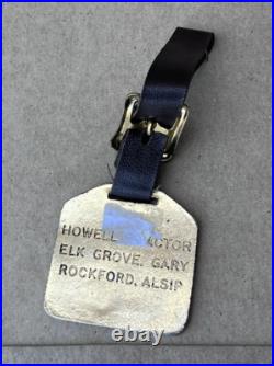 Vintage International Harvester IH Tractor Advertising Brass Watch Fob Lot Vintage International Harvester IH Tractor Advertising Brass Watch Fob Lot