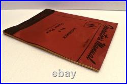 Vintage International Harvester No. 8 Tractor Plow Manual Farmall M Hydraulic Li