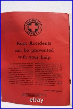 Vintage International Harvester No. 8 Tractor Plow Manual Farmall M Hydraulic Li
