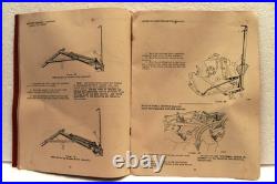 Vintage International Harvester No. 8 Tractor Plow Manual Farmall M Hydraulic Li