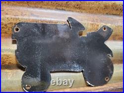Vintage International Harvester Porcelain Sign 1965 Cub Cadet Farm Tractor 10