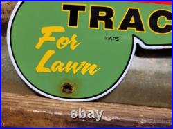 Vintage International Harvester Porcelain Sign 1965 Cub Cadet Farm Tractor 12