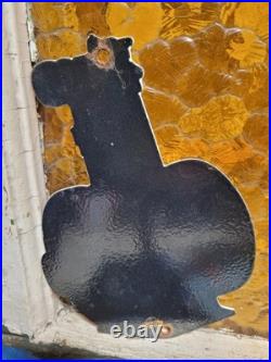 Vintage International Harvester Porcelain Sign Old Gas Oil Farm Tractor Engine