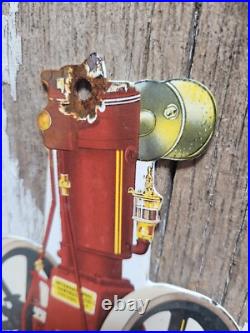 Vintage International Harvester Porcelain Sign Old Gasoline Oil Tractor Engine Vintage International Harvester Porcelain Sign Old Gasoline Oil Tractor Engine