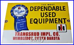 Vintage International Harvester Sign Tractors Truck Service Gas Porcelain Sign Vintage International Harvester Sign Tractors Truck Service Gas Porcelain Sign