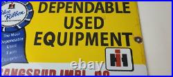 Vintage International Harvester Sign Tractors Truck Service Gas Porcelain Sign Vintage International Harvester Sign Tractors Truck Service Gas Porcelain Sign