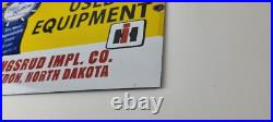 Vintage International Harvester Sign Tractors Truck Service Gas Porcelain Sign Vintage International Harvester Sign Tractors Truck Service Gas Porcelain Sign