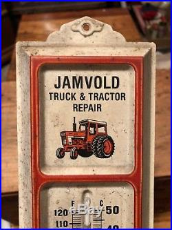 Vintage Jambold Tractor Ih International Harvester Troy Kansas Thermometer Works
