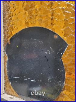 Vintage John Deere Porcelain Sign Caterpillar International Harvester Tractor