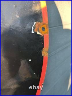 Vintage Large International Harvester 30 Porcelain Sign Gas Oil Farm Tractor