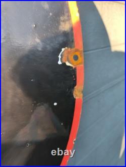 Vintage Large International Harvester 30 Porcelain Sign Gas Oil Farm Tractor