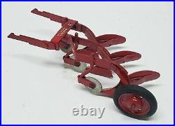 Vintage McCormick Tractor Plow Fast / Quick Hitch By Ertl / Eska 1/16 Scale