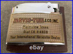 Vintage NOS International Harvester Tractor Advertising Lighter Texas Dealer